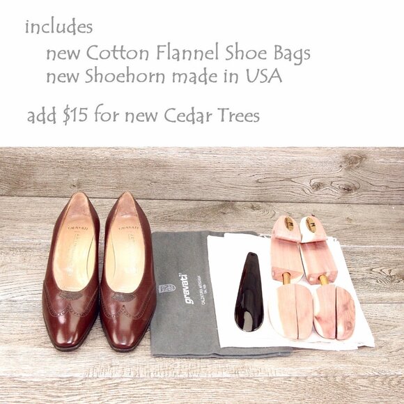 * NEW * $525 Arthur Beren GRAVATI Women's 6.5 M Pumps 3901 Brown * add $15 Trees - Picture 4 of 14